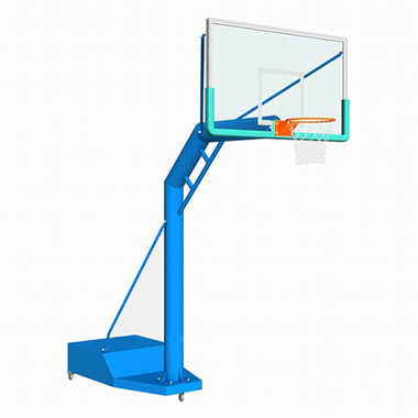 單臂圓管移動式籃球架-696